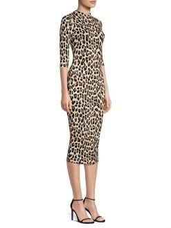 Alice + Olivia Delora Leopard Bodycon Dress -Alice + Olivia Sales unnamed file 1863