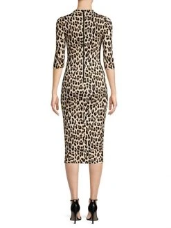 Alice + Olivia Delora Leopard Bodycon Dress -Alice + Olivia Sales unnamed file 1864