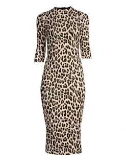 Alice + Olivia Delora Leopard Bodycon Dress -Alice + Olivia Sales unnamed file 1866