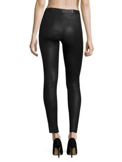 Alice + Olivia Front-Zip Leather Leggings 7 Alice + Olivia Front-Zip Leather Leggings -Alice + Olivia Sales unnamed file 1876