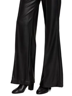 Alice + Olivia Dylan Vegan Leather Wide-Leg Pants 11 Alice + Olivia Dylan Vegan Leather Wide-Leg Pants -Alice + Olivia Sales unnamed file 1899