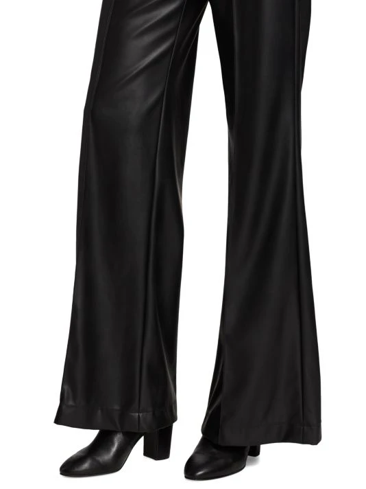 Alice + Olivia Dylan Vegan Leather Wide-Leg Pants 6 Alice + Olivia Dylan Vegan Leather Wide-Leg Pants - Image 6