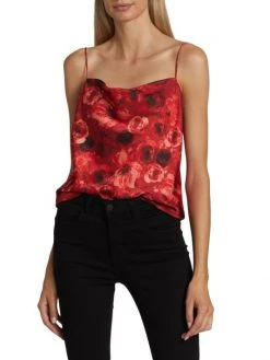 Alice + Olivia Harmon Satin Camisole -Alice + Olivia Sales unnamed file 190