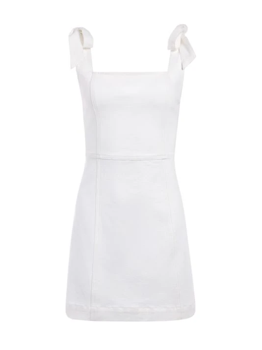 Alice + Olivia Maryann Tie-Shoulder Mini Dress 1 Alice + Olivia Maryann Tie-Shoulder Mini Dress