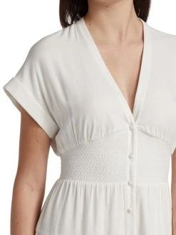 Alice + Olivia Keela Smocked Waist Minidress -Alice + Olivia Sales unnamed file 1932