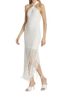 Alice + Olivia Steph Fringe Midi-Dress -Alice + Olivia Sales unnamed file 1965