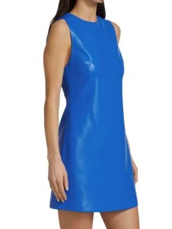 Alice + Olivia Coley Faux Leather A-Line Dress 10 Alice + Olivia Coley Faux Leather A-Line Dress -Alice + Olivia Sales unnamed file 1994