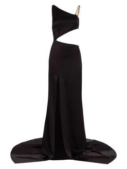 Alice + Olivia Karoline Cut-Out Gown