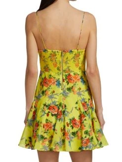 Alice + Olivia Ginny Floral Minidress -Alice + Olivia Sales unnamed file 2041