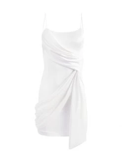 Alice + Olivia Svetlana Draped Minidress