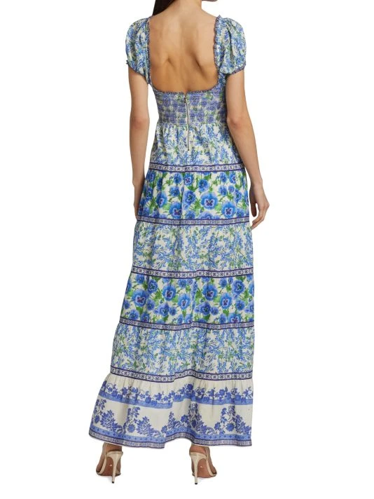Alice + Olivia Rosalyn Tiered Maxi Dress 5 Alice + Olivia Rosalyn Tiered Maxi Dress - Image 5