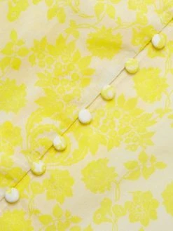 Alice + Olivia Serena Cotton-Silk Bishop Sleeve Blouse -Alice + Olivia Sales unnamed file 2101