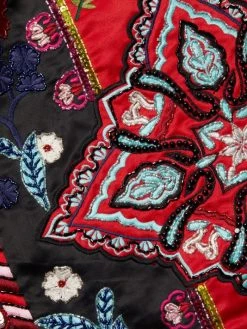 Alice + Olivia Pam Embroidered Satin Maxi Dress 13 Alice + Olivia Pam Embroidered Satin Maxi Dress -Alice + Olivia Sales unnamed file 2108