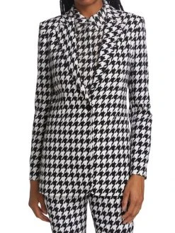 Alice + Olivia Breann Checkered Blazer -Alice + Olivia Sales unnamed file 2136