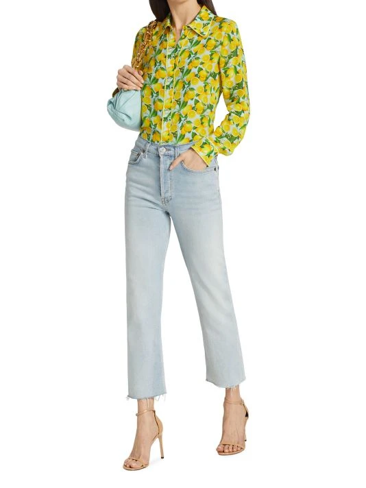 Alice + Olivia Willa Silk Blouse 2 Alice + Olivia Willa Silk Blouse - Image 2