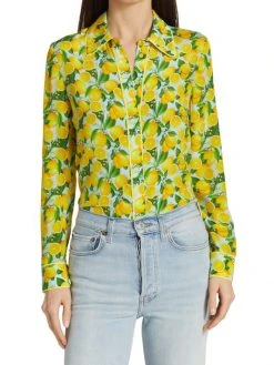 Alice + Olivia Willa Silk Blouse 9 Alice + Olivia Willa Silk Blouse -Alice + Olivia Sales unnamed file 2171