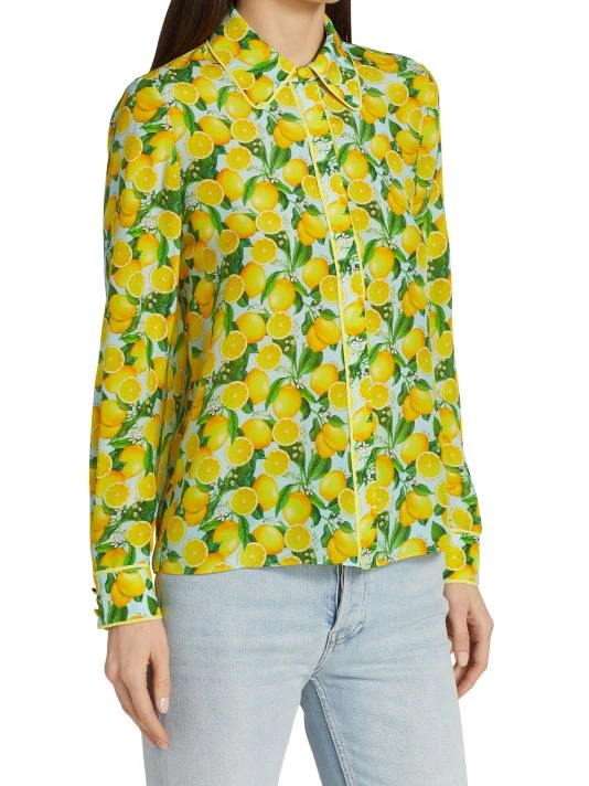 Alice + Olivia Willa Silk Blouse 4 Alice + Olivia Willa Silk Blouse - Image 4