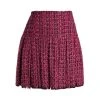 Alice + Olivia Emilie Box-Pleat Mini Skirt