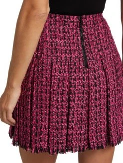 Alice + Olivia Emilie Box-Pleat Mini Skirt -Alice + Olivia Sales unnamed file 2192