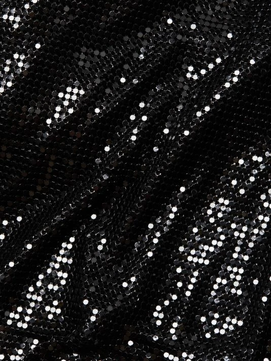 Alice + Olivia Elana Aluminum Chainmail Miniskirt 7 Alice + Olivia Elana Aluminum Chainmail Miniskirt - Image 7