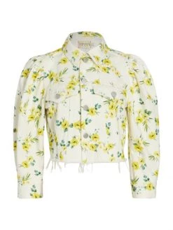 Alice + Olivia Lana Denim Jacket