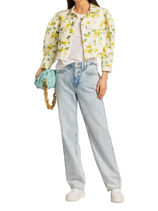Alice + Olivia Lana Denim Jacket 2 Alice + Olivia Lana Denim Jacket - Image 2