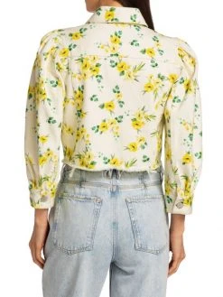 Alice + Olivia Lana Denim Jacket 9 Alice + Olivia Lana Denim Jacket -Alice + Olivia Sales unnamed file 2218