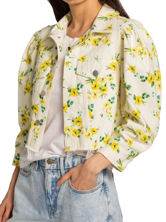 Alice + Olivia Lana Denim Jacket 5 Alice + Olivia Lana Denim Jacket - Image 5