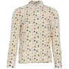 Alice + Olivia Willa Silk Chiffon Blouse