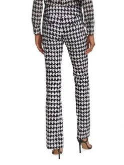 Alice + Olivia Olivia Flared Checkered Pants -Alice + Olivia Sales unnamed file 2299