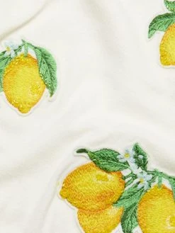 Alice + Olivia Ciara Lemon Cropped Sweater -Alice + Olivia Sales unnamed file 2357