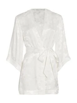 Alice + Olivia Domino Satin Robe