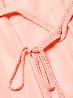 Alice + Olivia Leandra Braided Belt Vegan Leather Midi Dress -Alice + Olivia Sales unnamed file 2371