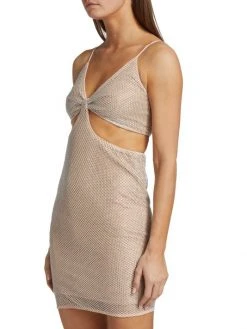 Alice + Olivia Havana Crystal-Embellished Mesh Minidre 10 Alice + Olivia Havana Crystal-Embellished Mesh Minidre -Alice + Olivia Sales unnamed file 2389