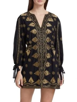 Alice + Olivia Zia Embroidered Minidress -Alice + Olivia Sales unnamed file 2395