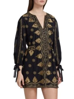 Alice + Olivia Zia Embroidered Minidress -Alice + Olivia Sales unnamed file 2396