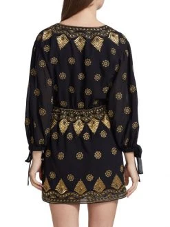 Alice + Olivia Zia Embroidered Minidress -Alice + Olivia Sales unnamed file 2397