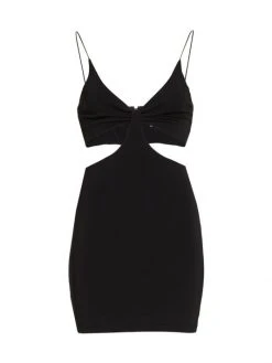 Alice + Olivia Havana Cut-Out Mini Dress