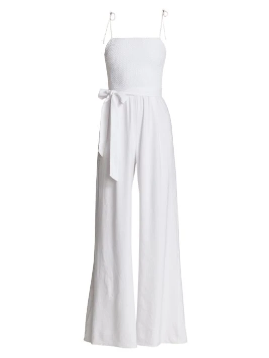 Alice + Olivia Bebe Belted Wide-Leg Jumpsuit 1 Alice + Olivia Bebe Belted Wide-Leg Jumpsuit
