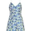 Alice + Olivia Tayla Floral Jacquard Mini Dress