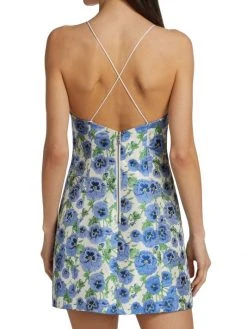 Alice + Olivia Tayla Floral Jacquard Mini Dress -Alice + Olivia Sales unnamed file 2435