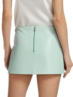 Alice + Olivia Lilia Vegan Leather Skirt -Alice + Olivia Sales unnamed file 2449