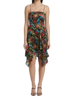 Alice + Olivia Heather Handkerchief Dress -Alice + Olivia Sales unnamed file 2485