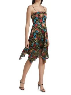 Alice + Olivia Heather Handkerchief Dress -Alice + Olivia Sales unnamed file 2486