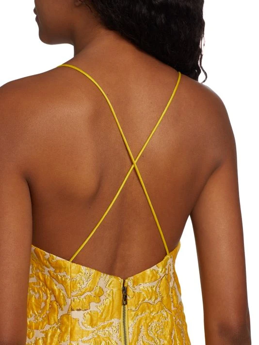 Alice + Olivia Tayla Structured Jacquard Minidress 6 Alice + Olivia Tayla Structured Jacquard Minidress - Image 6