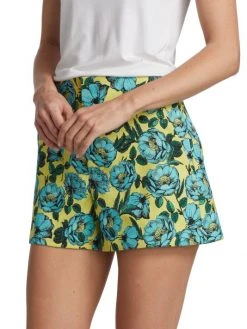 Alice + Olivia Cady High-Waisted Floral Shorts -Alice + Olivia Sales unnamed file 2570