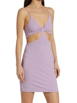 Alice + Olivia Havana Sleeveless Cut Out Minidress -Alice + Olivia Sales unnamed file 2584