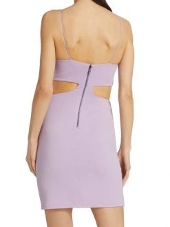 Alice + Olivia Havana Sleeveless Cut Out Minidress -Alice + Olivia Sales unnamed file 2585
