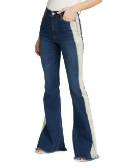 Alice + Olivia Beautiful High-Rise Flare Jeans -Alice + Olivia Sales unnamed file 2615