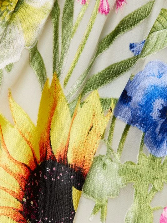 Alice + Olivia Alta Photographic Flower Top 7 Alice + Olivia Alta Photographic Flower Top - Image 7